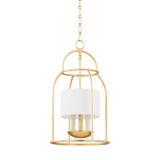 Mitzi DELIA Vintage Gold Leaf 12.25W x 21.5H Candleholder