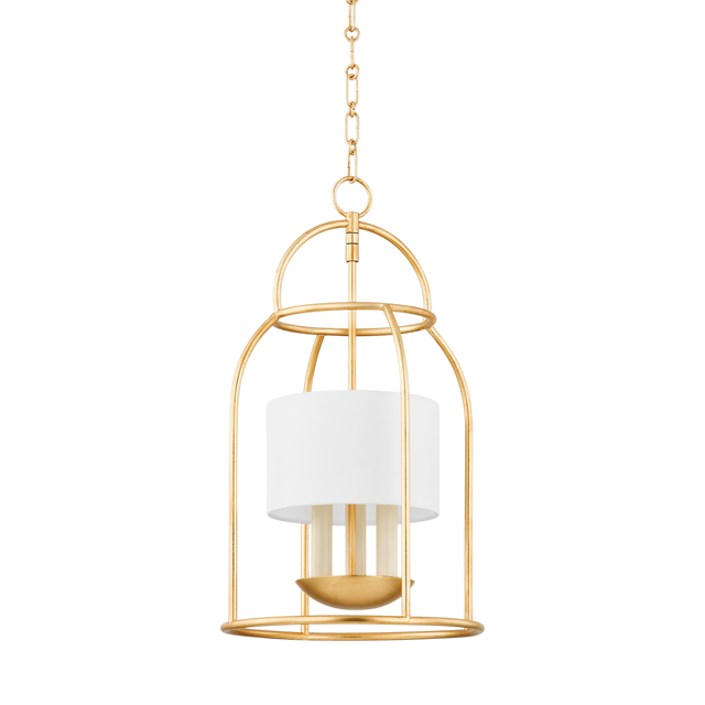 Mitzi DELIA Vintage Gold Leaf 12.25W x 21.5H Candleholder