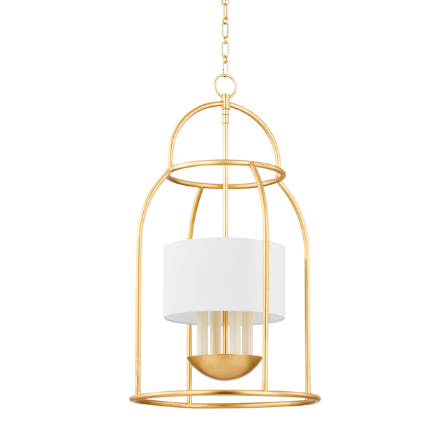 Mitzi DELIA Vintage Gold Leaf 17W x 29.75H Candleholder