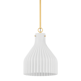 Mitzi CORINTHIA Aged Brass 14W x 19.5H Pendant