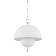 Mitzi Jojo AGED BRASS/SOFT WHITE 15W x 17.75H Pendant
