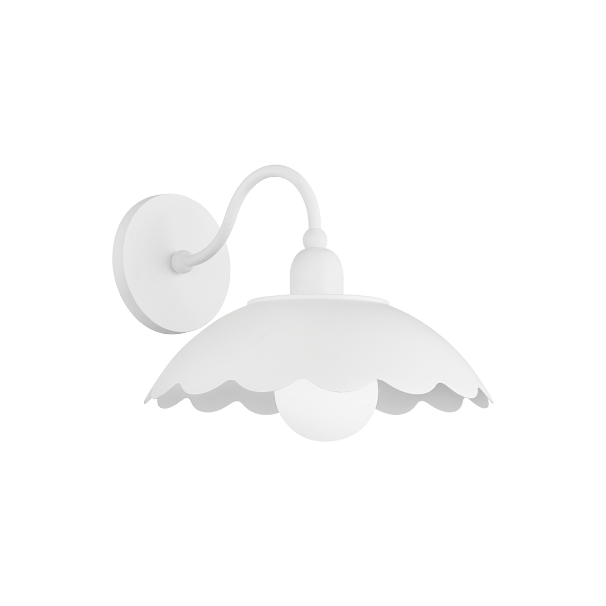 Mitzi Yael TEXTURED WHITE 10.5W x 9H Wall Sconce