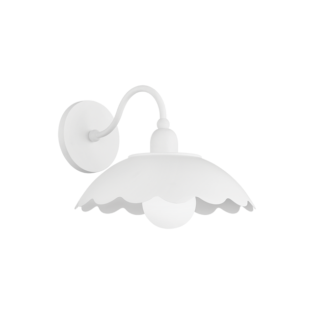 Mitzi Yael TEXTURED WHITE 10.5W x 9H Wall Sconce