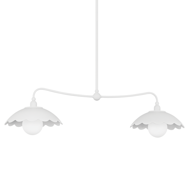 Mitzi Yael TEXTURED WHITE 13.5W x 45L x 11.5H Trim