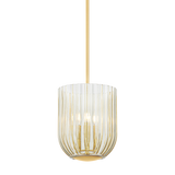 Mitzi Cece Aged Brass 11W x 14.25H Candleholder