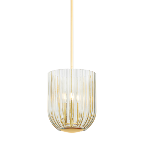 Mitzi Cece Aged Brass 11W x 14.25H Candleholder