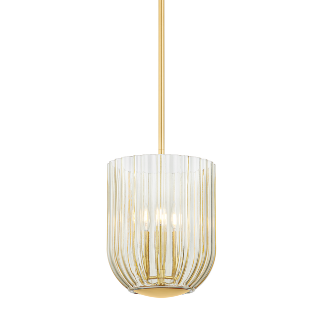 Mitzi Cece Aged Brass 11W x 14.25H Candleholder