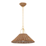 Mitzi Davida Aged Brass 20W x 13.75H Pendant