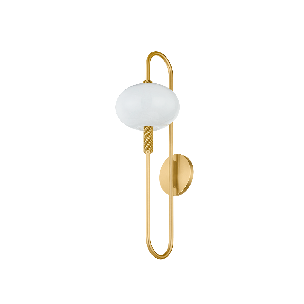 Mitzi DELPHINE AGED BRASS 7W x 23.75H Wall Sconce