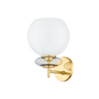 Mitzi ALEXIA AGED BRASS 7.75W x 10.75H Wall Sconce