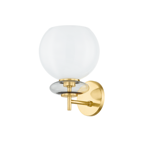 Mitzi ALEXIA AGED BRASS 7.75W x 10.75H Wall Sconce