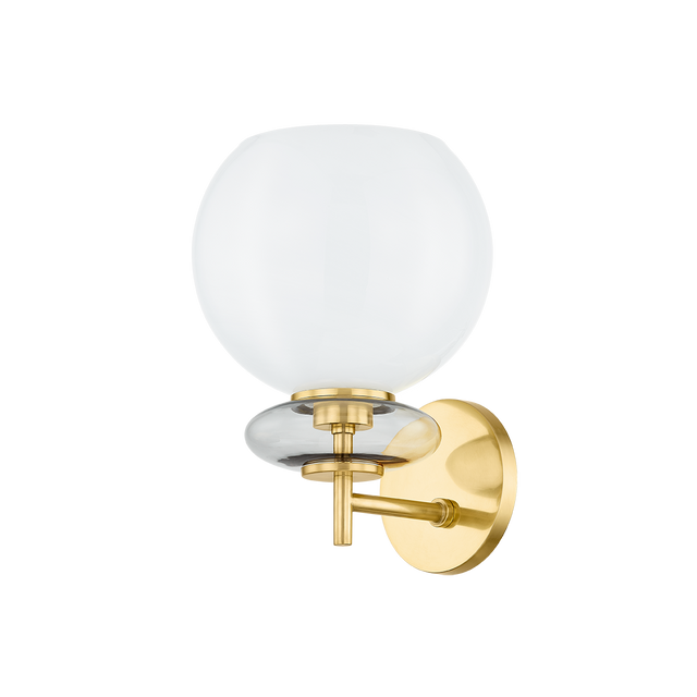 Mitzi ALEXIA AGED BRASS 7.75W x 10.75H Wall Sconce