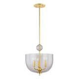 Mitzi ARIANNE AGED BRASS 13W x 14.25H Candleholder