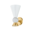 Mitzi MONA AGED BRASS 6W x 11.25H Wall Sconce