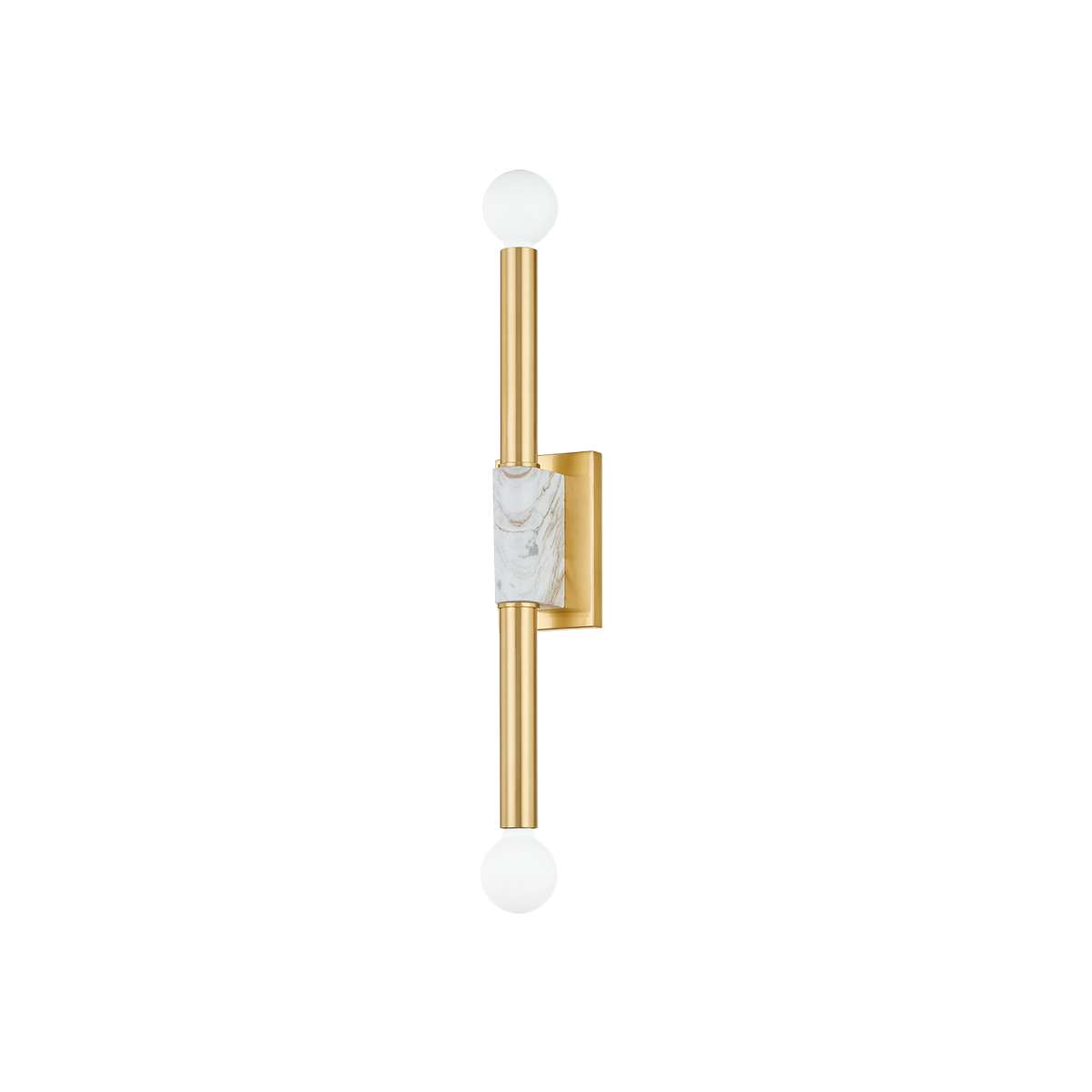 Mitzi GOLDIE AGED BRASS 3W x 19.25H Wall Sconce