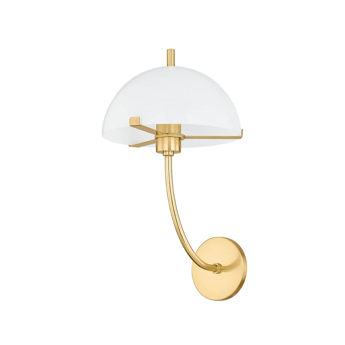 Mitzi ATALA AGED BRASS 9.75W x 17.75H Wall Sconce