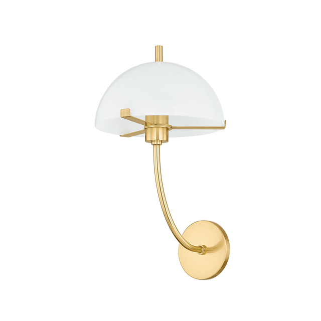 Mitzi ATALA AGED BRASS 9.75W x 17.75H Wall Sconce