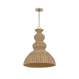 Mitzi MAYLA AGED BRASS 21.25W x 27H Pendant