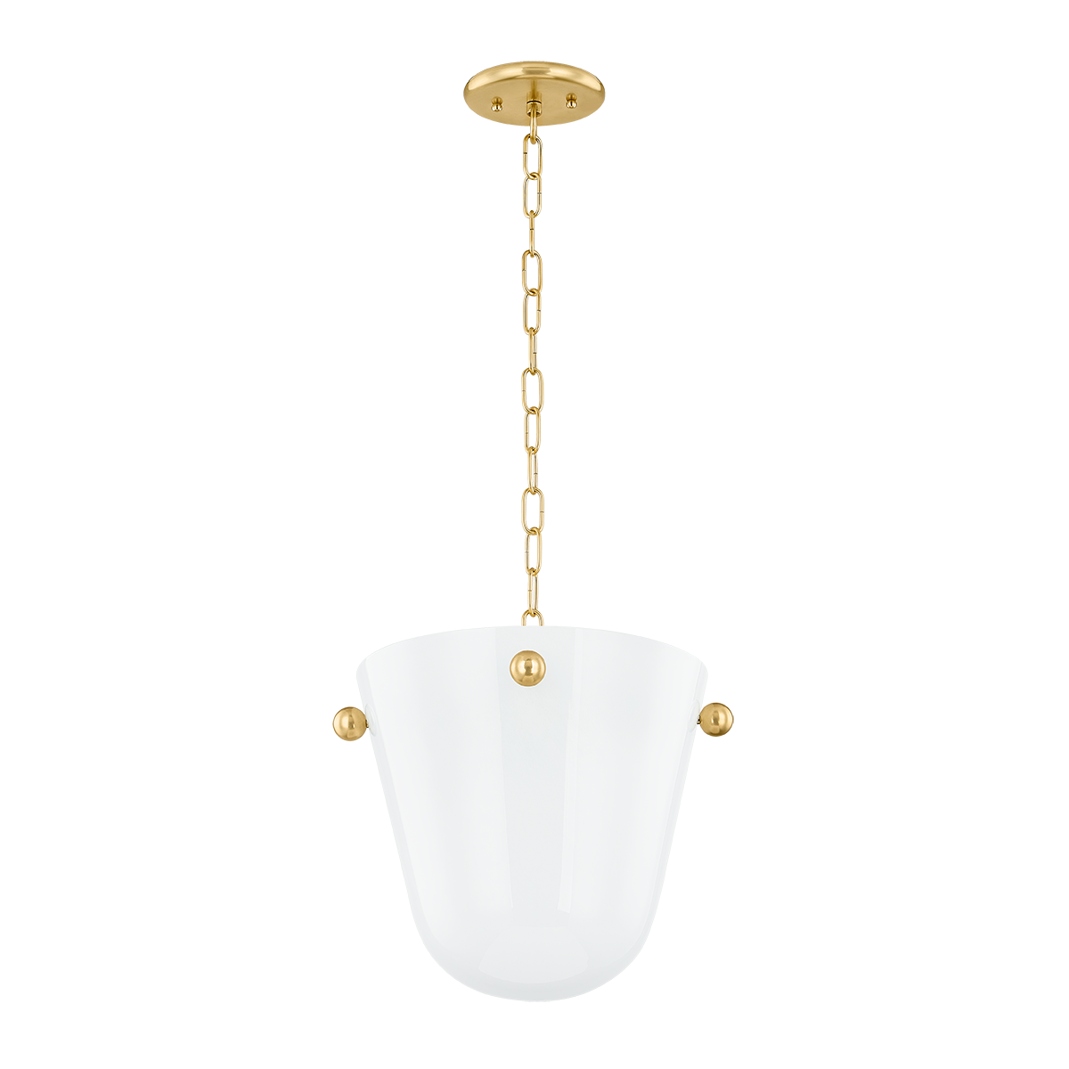 Mitzi RIMA AGED BRASS 13.75W x 12.25H Pendant