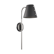 Mitzi Meta Polished Nickel/black 6.75W x 22H Wall Sconce