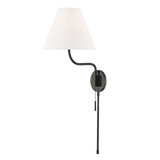 Mitzi Patti Old Bronze 10.5W x 30.5H Wall Sconce