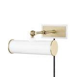 Mitzi Holly Aged Brass/soft Off White 8.25W x 4.75H Lighting