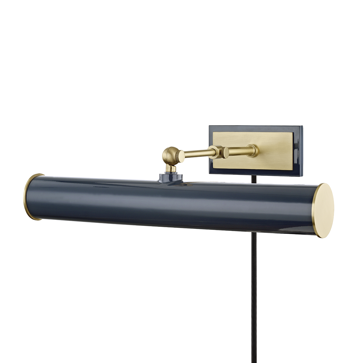 Mitzi Holly Aged Brass/navy 16.25W x 4.75H Lighting
