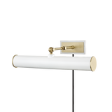 Mitzi Holly Aged Brass/soft Off White 16.25W x 4.75H Lighting