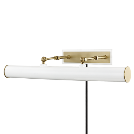 Mitzi Holly Aged Brass/soft Off White 24.25W x 4.75H Lighting