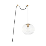 Mitzi Margot Aged Brass 12.25W x 28L x 10.5H Pendant