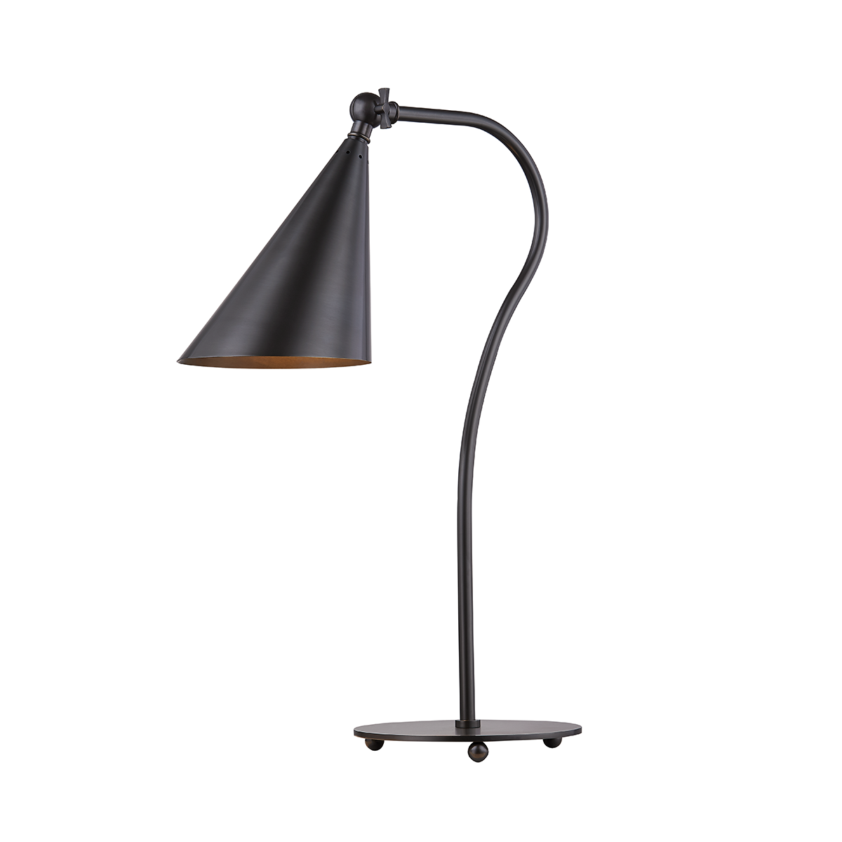 Mitzi Lupe Old Bronze 7W x 20.5H Table Lamp