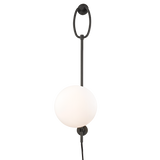 Mitzi Gina Old Bronze 7W x 24.25H Wall Sconce