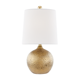 Mitzi Heather Gold 8W x 14.5H Table Lamp