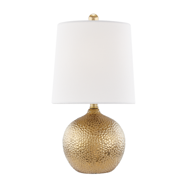 Mitzi Heather Gold 8W x 14.5H Table Lamp