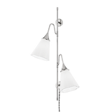 Mitzi Mara Polished Nickel 18W x 33.25H Wall Sconce