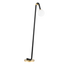 Mitzi Whit Aged Brass/black 26.75W x 60.25H Floor Lamp