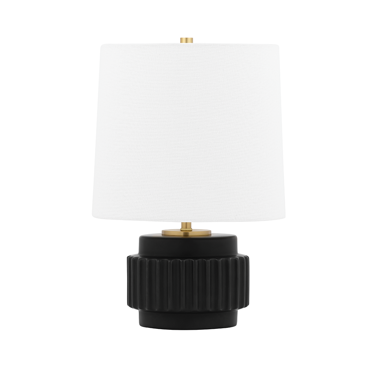 Mitzi Kalani Matte Black 9.25W x 14H Table Lamp