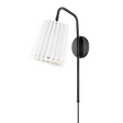 Mitzi Demi Soft Black 7.75W x 20.25H Wall Sconce