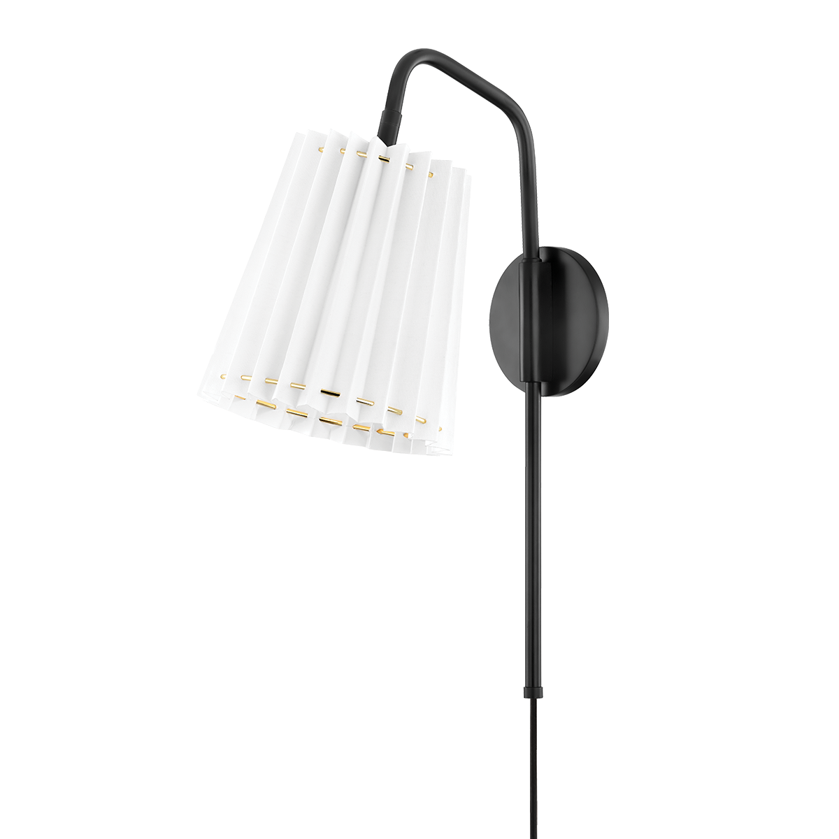 Mitzi Demi Soft Black 7.75W x 20.25H Wall Sconce
