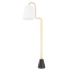 Mitzi Jaimee Aged Brass 21.25W x 59H Floor Lamp