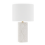 Mitzi Cort Aged Brass 13.5W x 23.75H Table Lamp