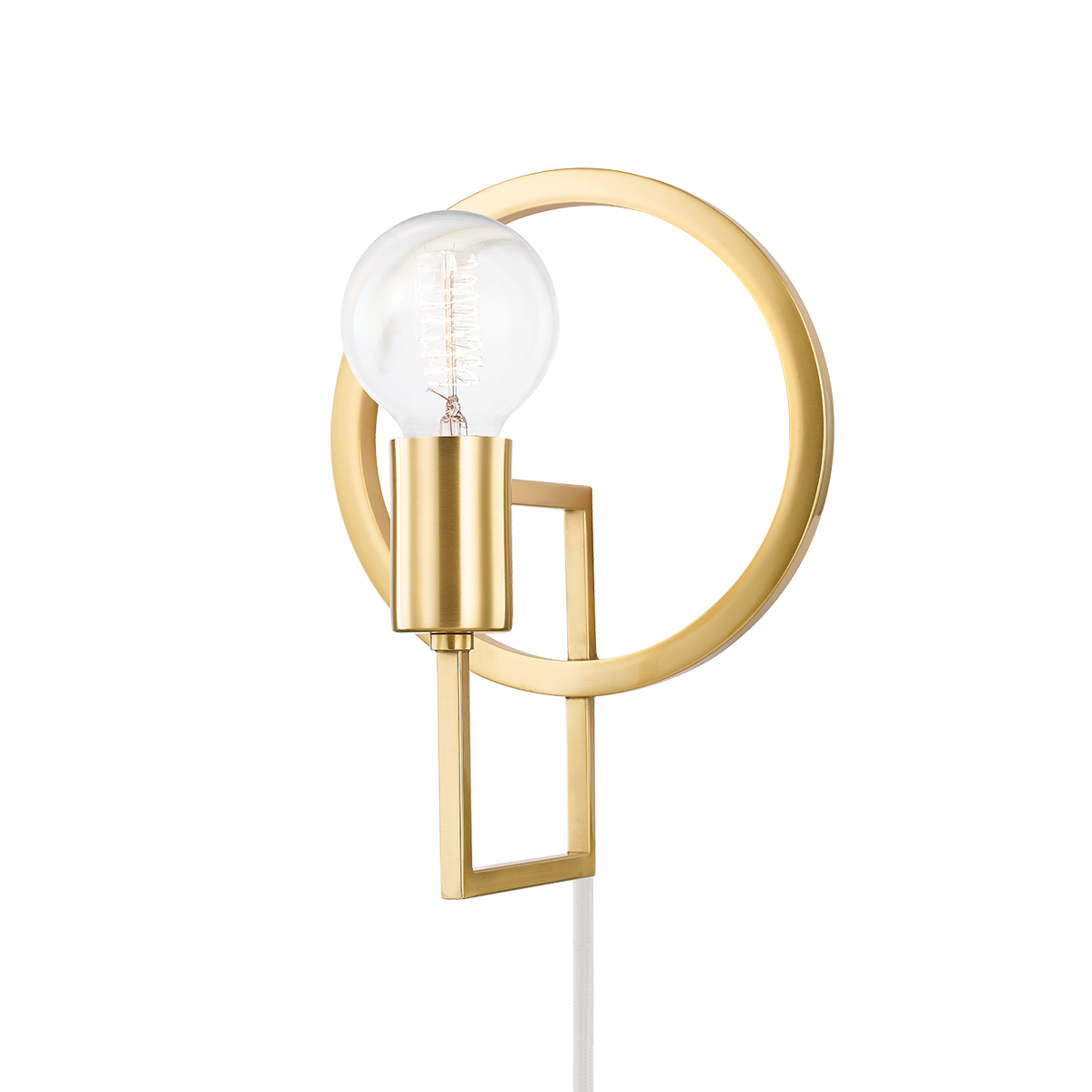 Mitzi Tory Aged Brass 8.25W x 11H Wall Sconce