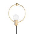 Mitzi Darcy Aged Brass 10W x 12.25H Wall Sconce
