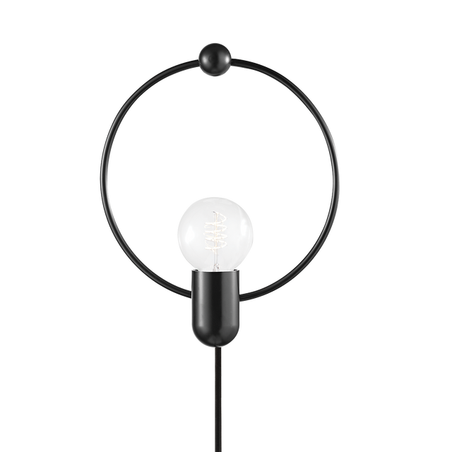 Mitzi Darcy Soft Black 10W x 12.25H Wall Sconce
