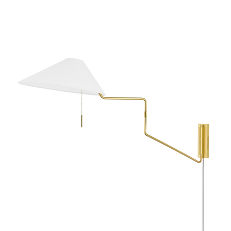 Mitzi Aisa Aged Brass 11.75W x 22H Wall Sconce