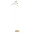 Mitzi Aisa Aged Brass 11.75W x 65H Floor Lamp
