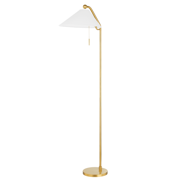 Mitzi Aisa Aged Brass 11.75W x 65H Floor Lamp