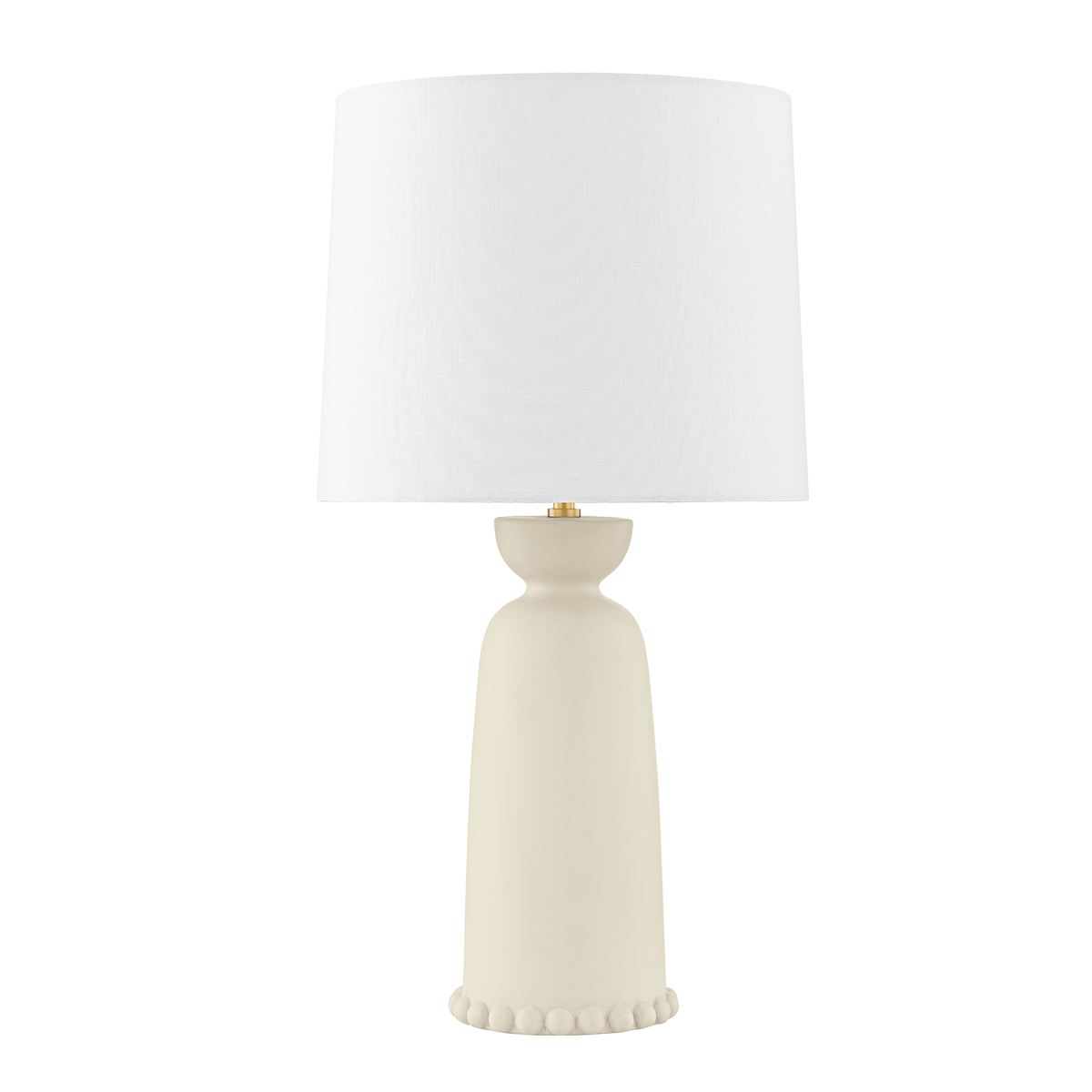 Mitzi Rhea AGED BRASS/CERAMIC ANTIQUE IVORY 13.5W x 26.75H Table Lamp