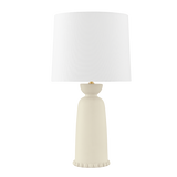 Mitzi Rhea AGED BRASS/CERAMIC ANTIQUE IVORY 13.5W x 26.75H Table Lamp