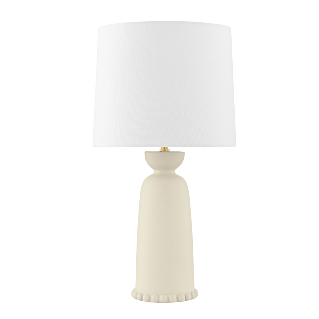 Mitzi Rhea AGED BRASS/CERAMIC ANTIQUE IVORY 13.5W x 26.75H Table Lamp